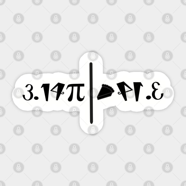 PI Day Sticker by MidniteSnackTees